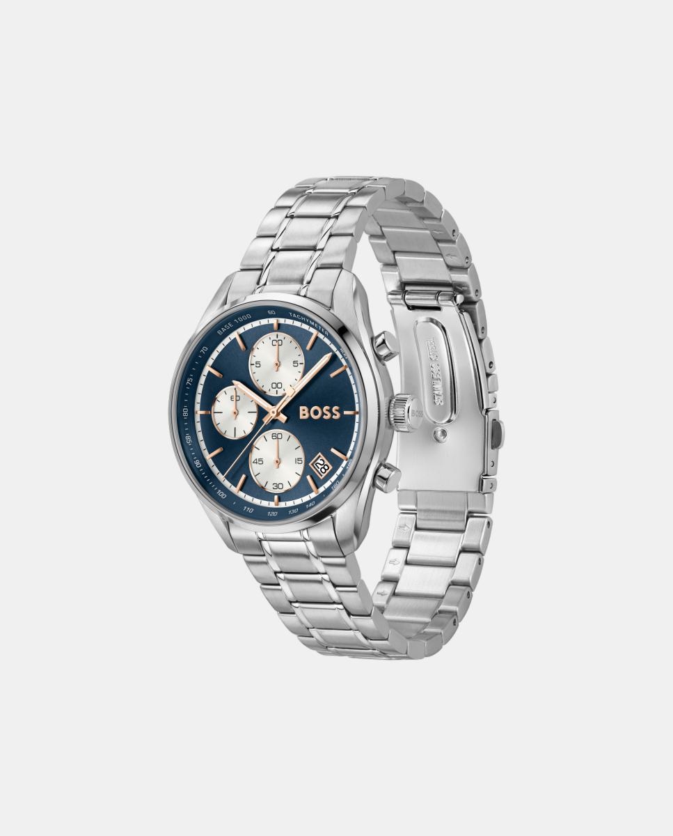 Reloj de hombre Grand Prix Touring 1514360 cronógrafo de acero - Boss - Azul Azul-2