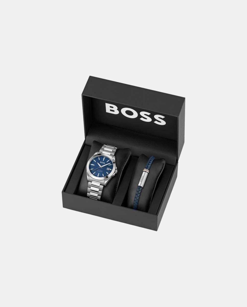 Relógio Giftset Strike 1570206 com pulseira Azul-2