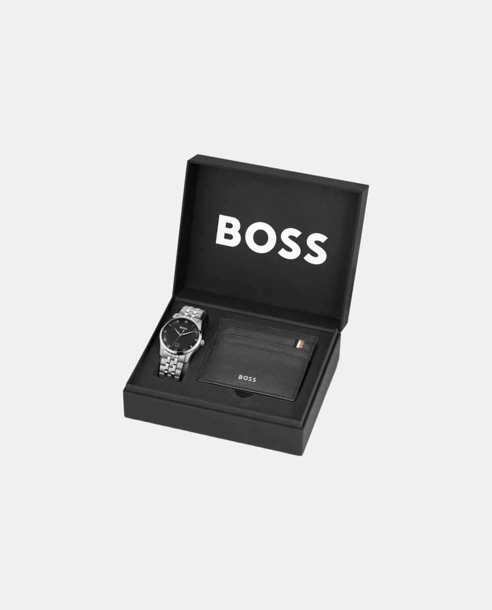 Reloj de hombre Giftset Strike 1570204 con pulsera - Boss - Negro Negro-2