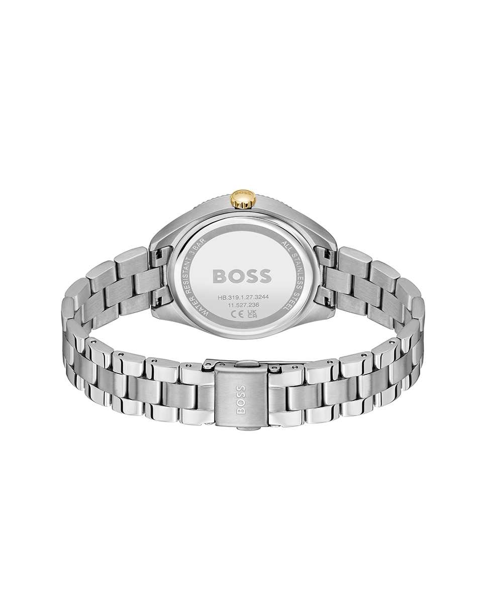 Reloj de mujer Sage Sport 1502800 multifunción de acero - Boss - Plata Plata-4