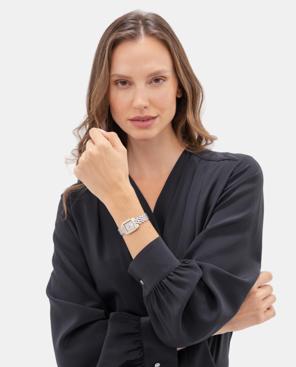Imagen 5 de Reloj de mujer Mae Petite 1502821 de acero - Boss - Blanco Blanco