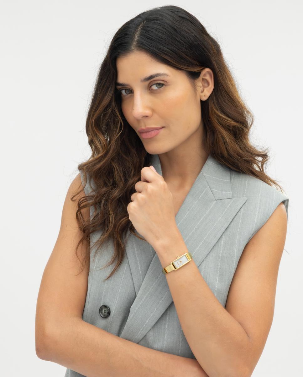 Reloj de mujer Lucy Allure 1502857 de acero dorado - Boss - Blanco Blanco-6