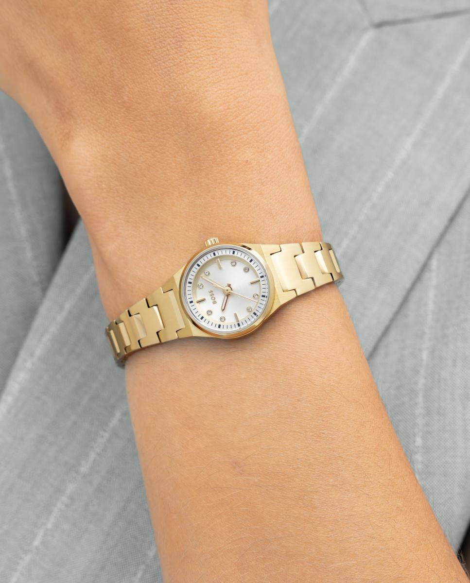 Reloj de mujer Candor Gracey 1502863 de acero dorado - Boss - Blanco Blanco-5