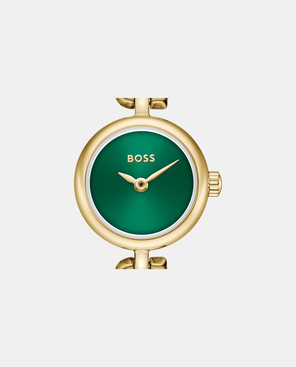 Reloj de mujer Double B Dressy Mini 1502865 de acero dorado - Boss - Verde Verde-3