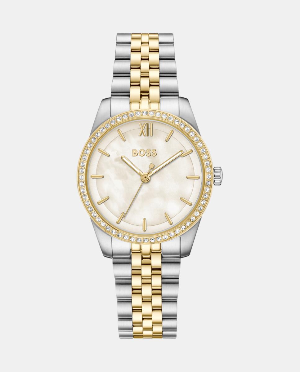 Reloj de mujer Graceful Precious 1502867 de acero dorado - Boss - Blanco Blanco-1