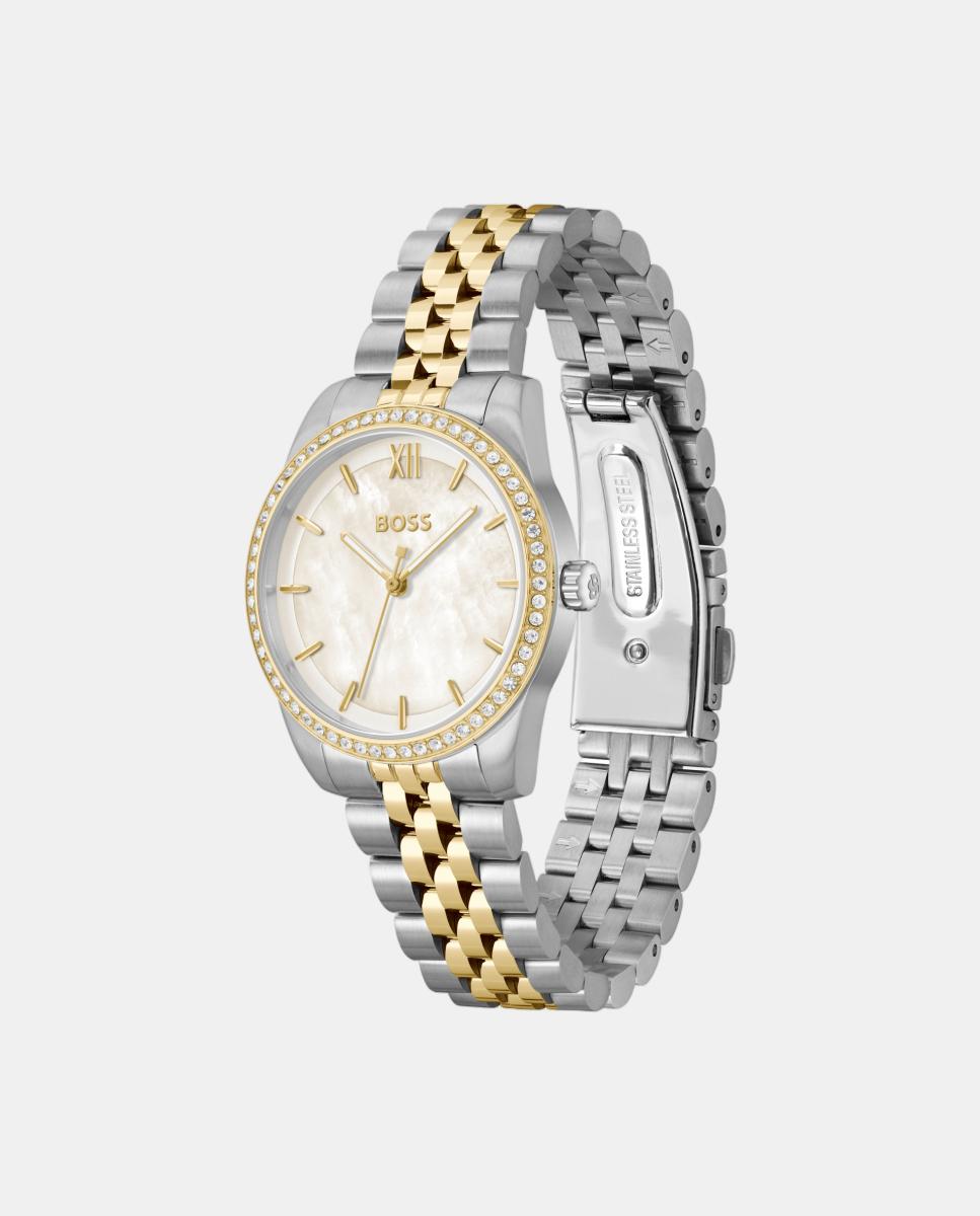 Reloj de mujer Graceful Precious 1502867 de acero dorado - Boss - Blanco Blanco-2