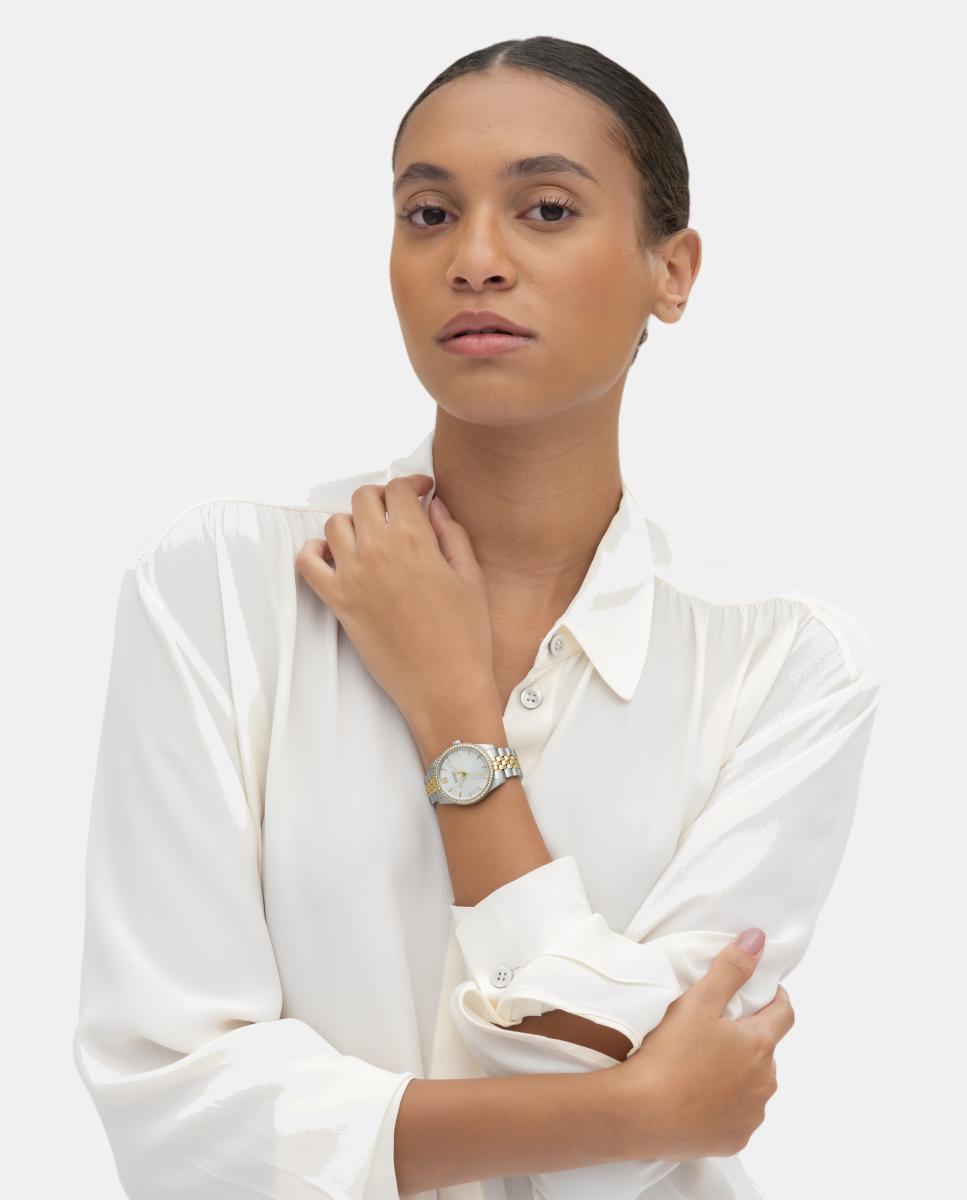 Reloj de mujer Graceful Precious 1502867 de acero dorado - Boss - Blanco Blanco-6