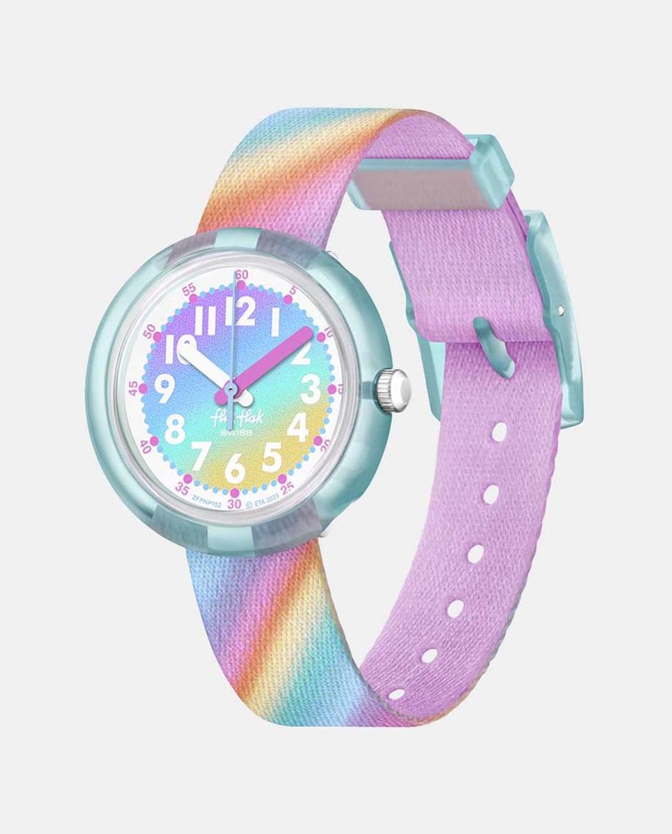Reloj de niña Organized Chaos FPNP152 de PET - Flik Flak - Multicolor Multicolor-1