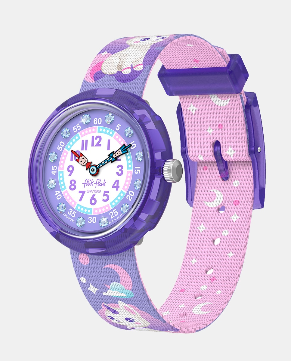 Relógio Cosmicat FBNP233 de PET Reciclado - Roxo Roxo-2