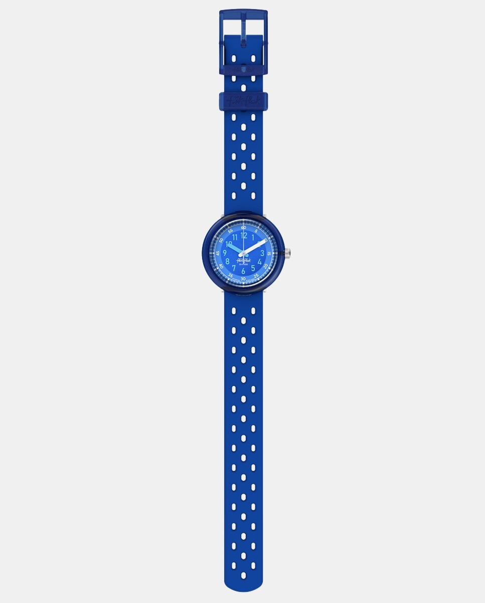 Relógio Unissexo Bubbly Hours FCNP002 Bio de PET - Azul 3