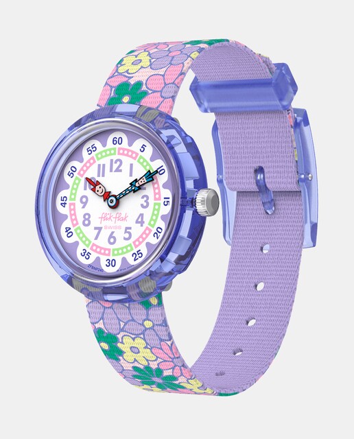 Imagen 0 de Reloj unisex Flower Fields FBNP240 Bio PET lila