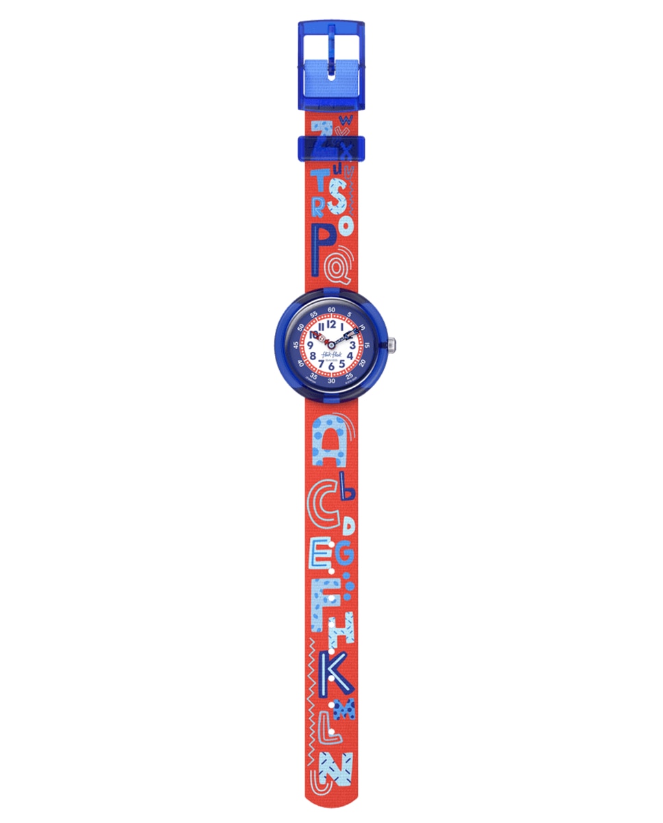 Reloj infantil Flik Flak Classroom Creations FBNP244 - Rojo Rojo-2