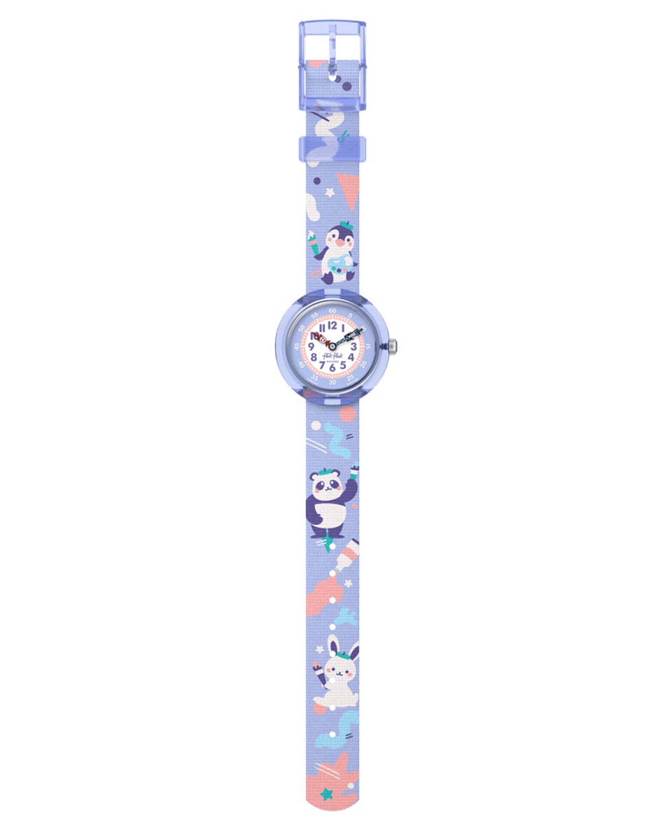 Reloj infantil Flik Flak Classroom Creations FBNP246 - Morado Morado-2