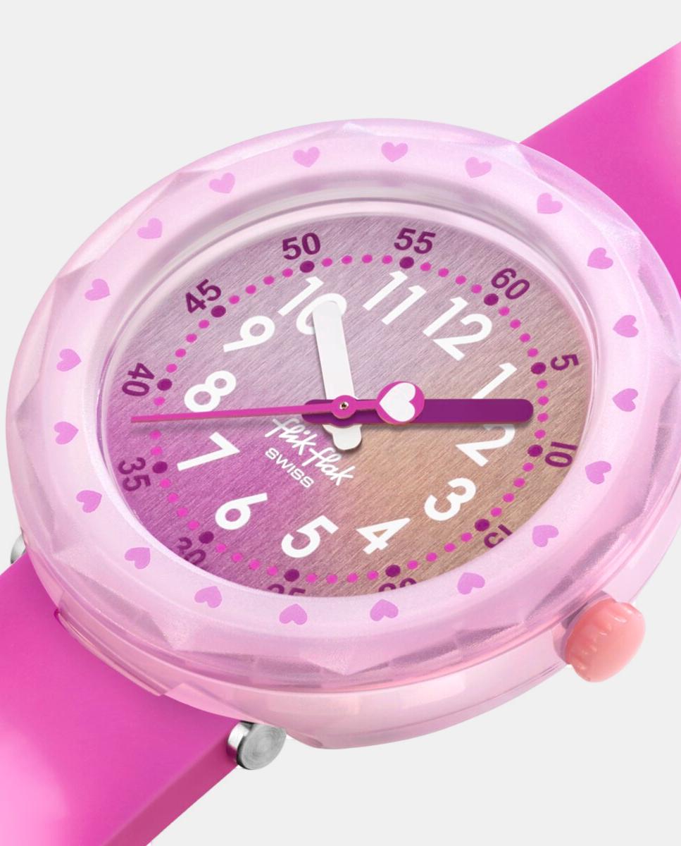 Reloj infantil Classroom creations 2 FCSP130 de silicona - Flik Flak - Rosa Rosa-3