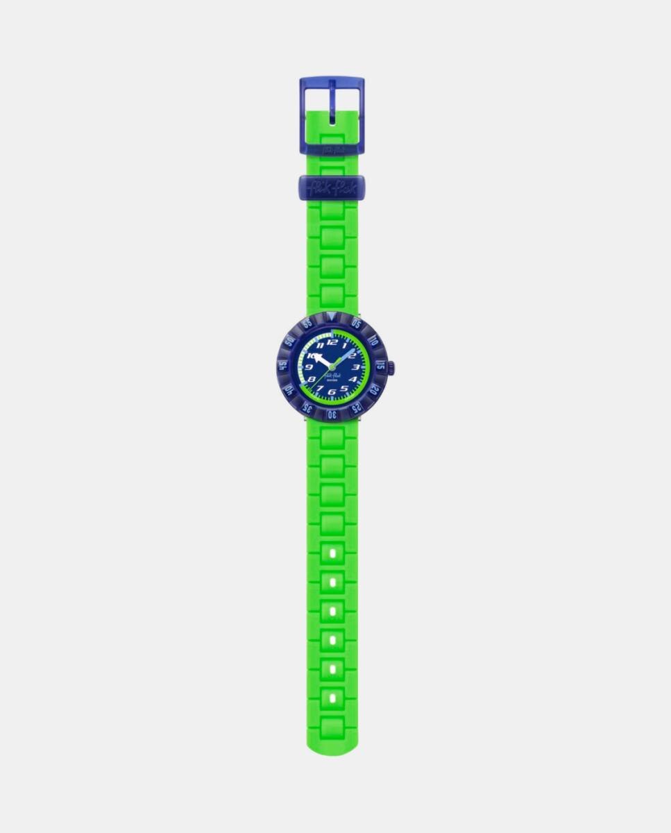 Relógio Infantil Classroom Creations 2 FCSP132 de Silicone - Azul Azul-3