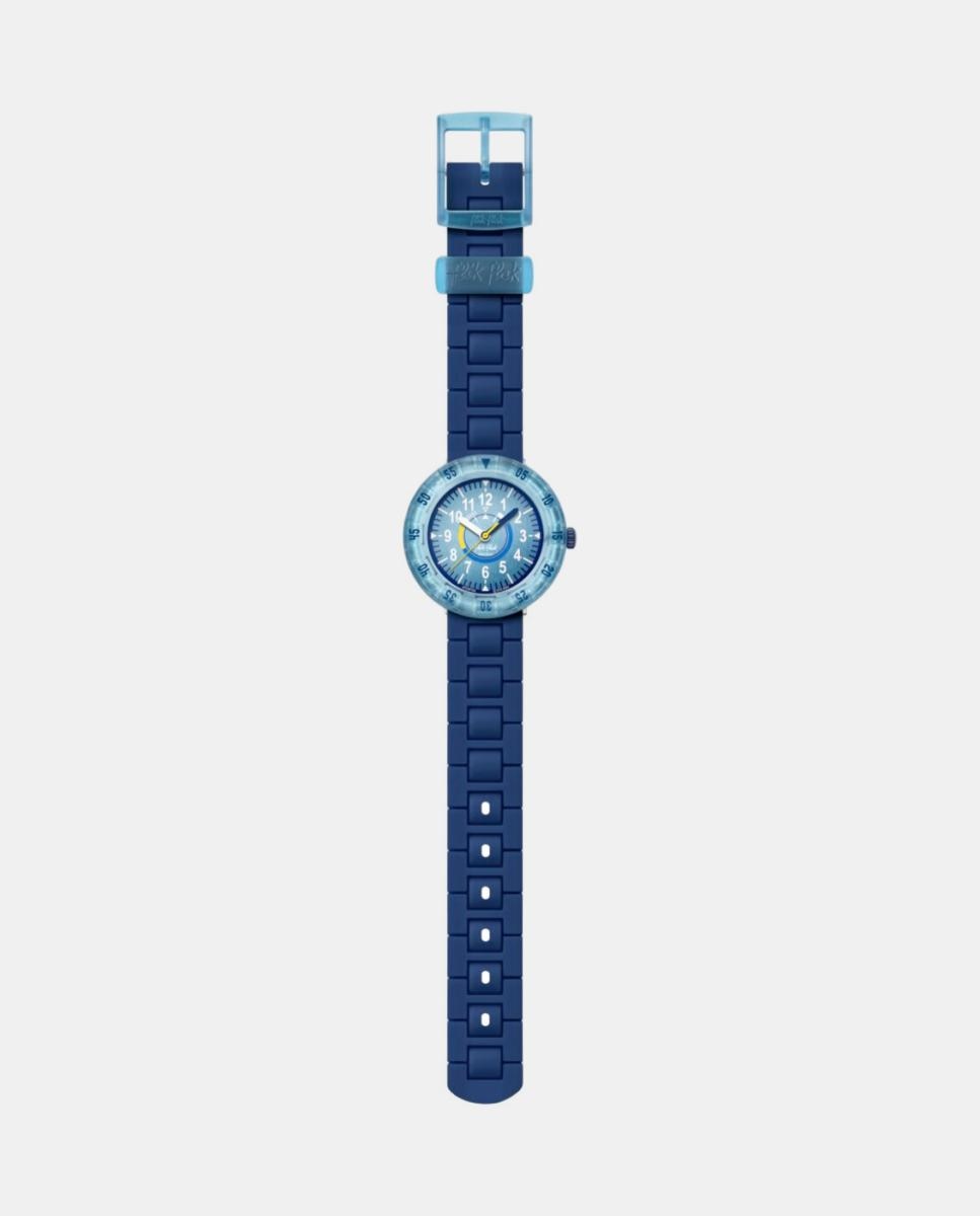 Relógio Infantil Classroom Creations 2 FCSP133 de Silicone - Azul Azul-3