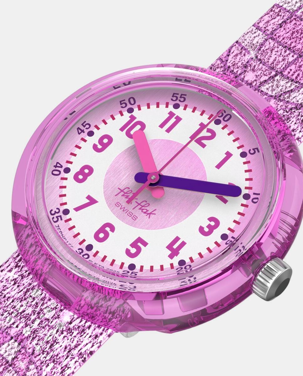 Imagen 3 de Reloj infantil FPNP177 Disco Time - Flik Flak - Rosa Rosa