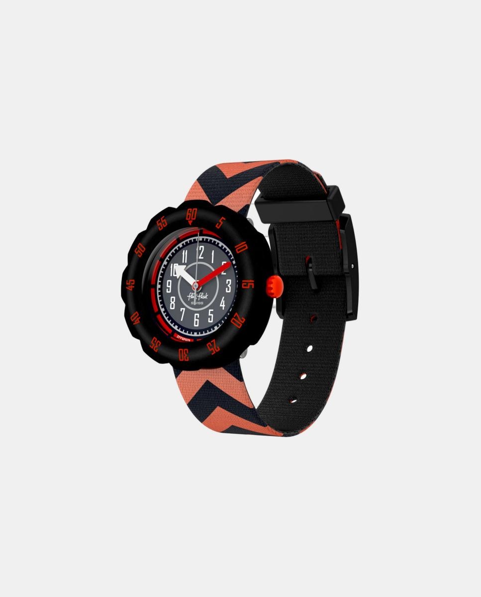 Imagen 0 de Reloj de niño Pattern Paradise FPSP079 Negro