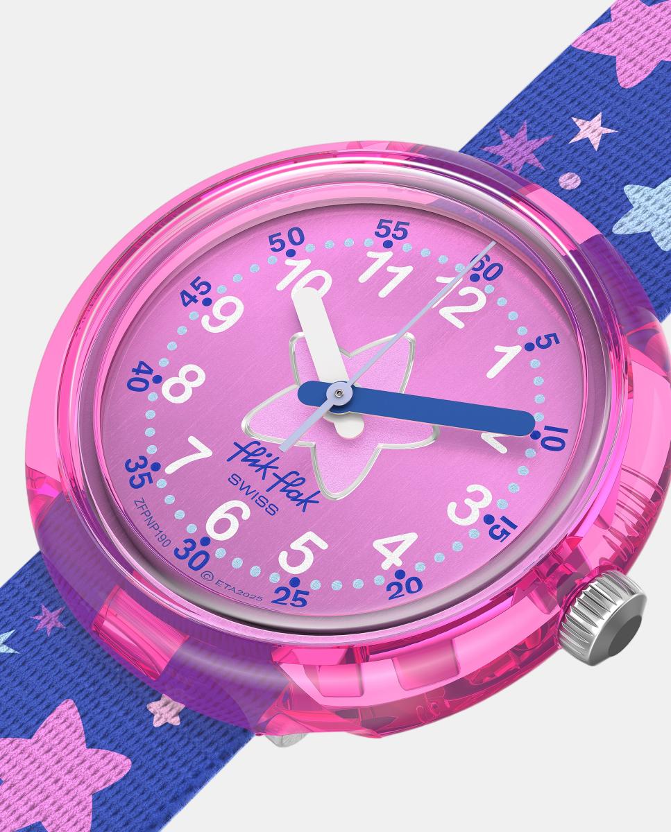 Imagen 3 de Reloj de niña FPNP190 Cosmic Fun Bio - Flik Flak - Rosa Rosa