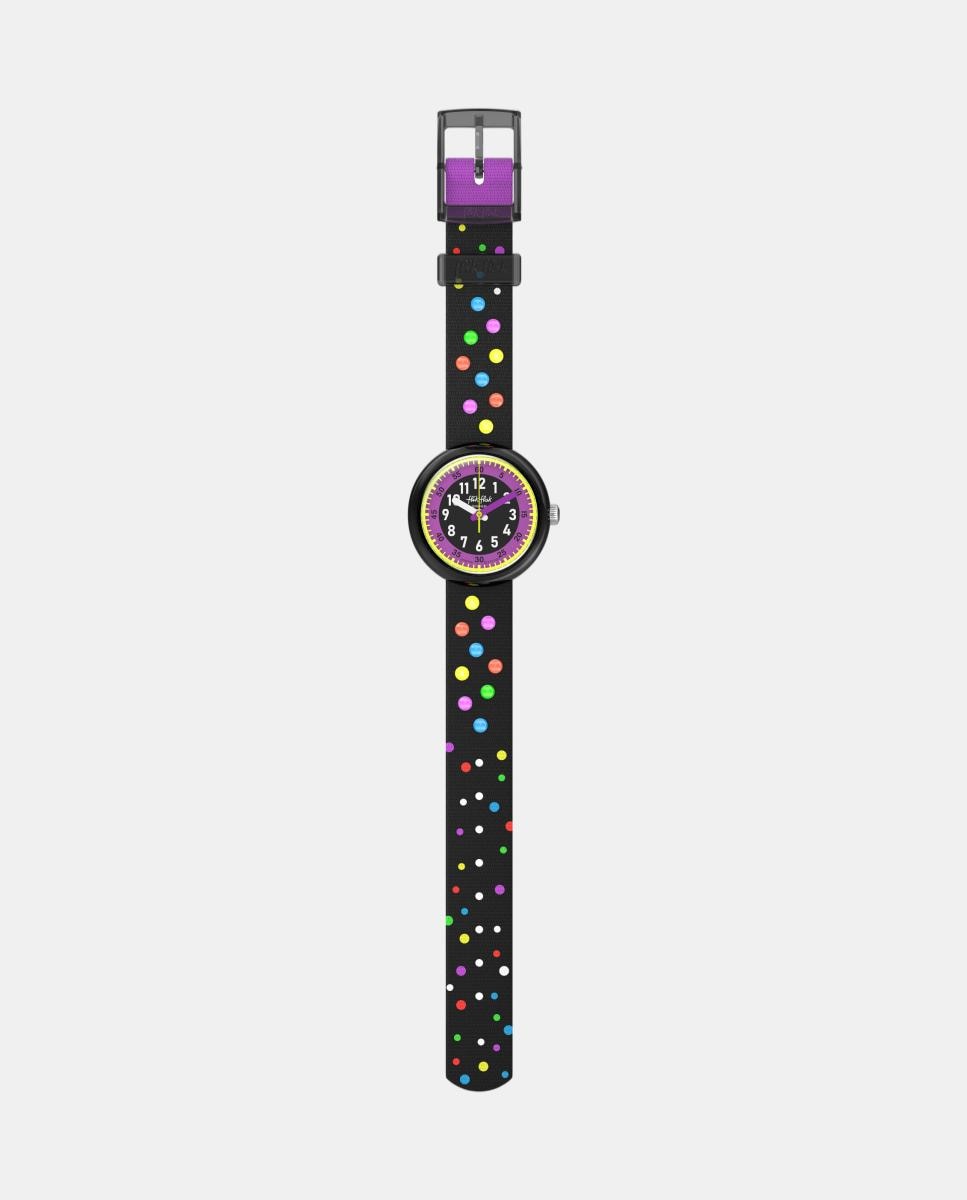 Imagen 1 de Reloj de niño FPNP191 Cosmic Fun Bio azul - Flik Flak - Negro Negro