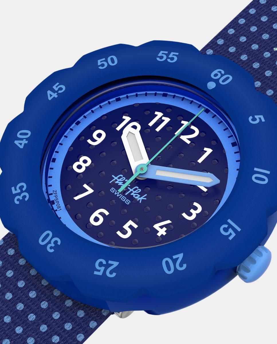 Reloj de niño FPSP081 Cosmic Fun bio - Flik Flak - Azul Azul-3