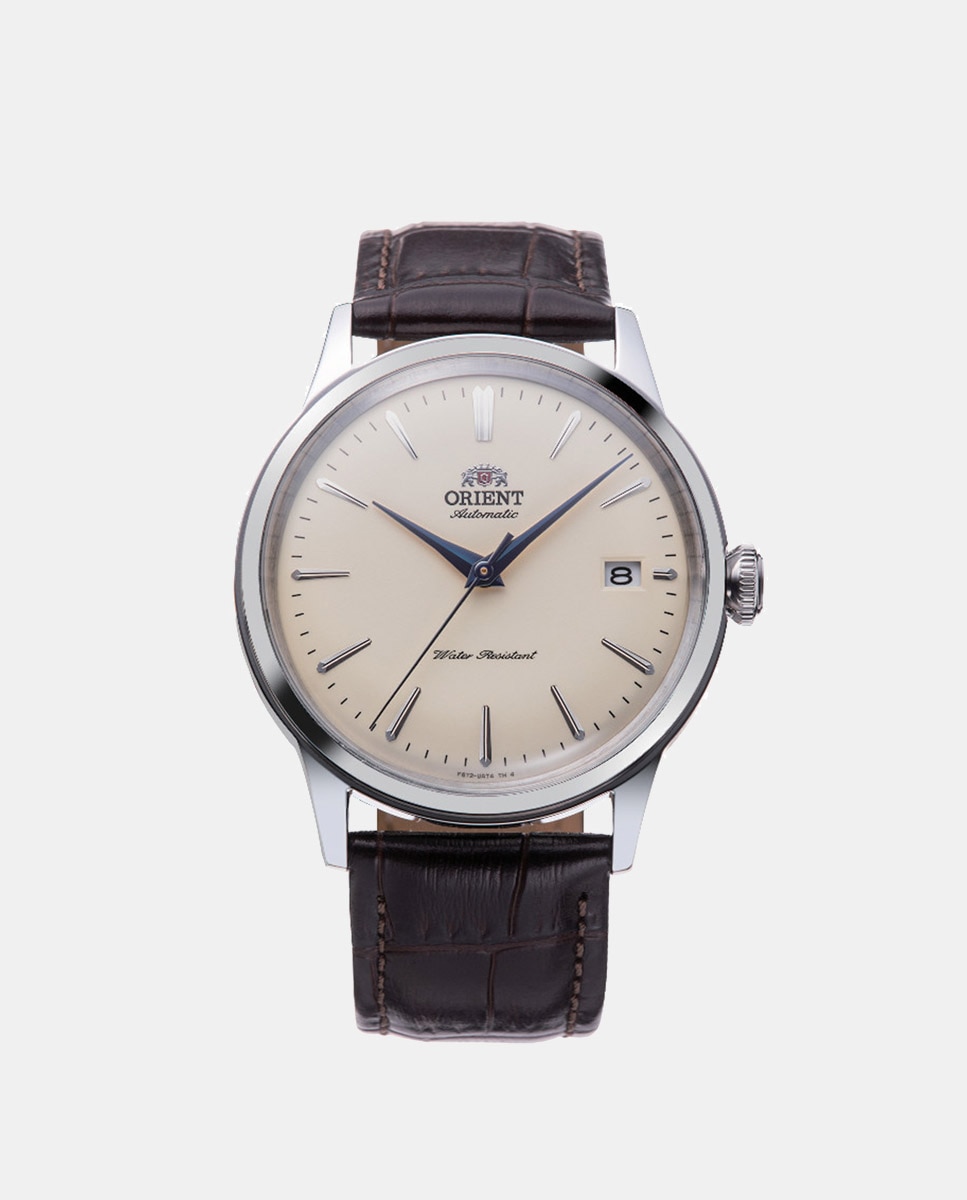 Imagen 1 de Reloj de hombre Orient Classic RA-AC0M04Y30B automático de piel marrón Marrón