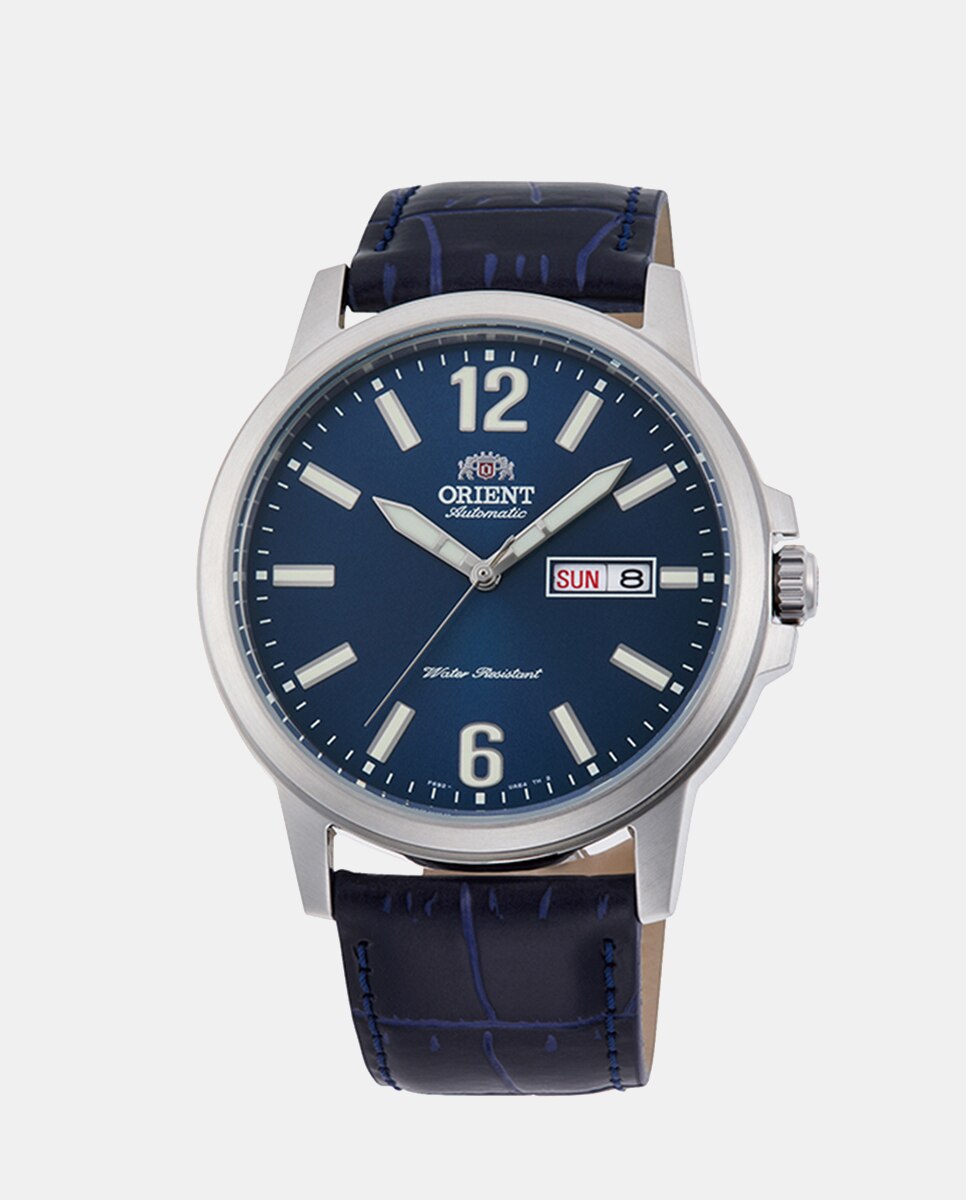 Reloj de hombre ORIENT Contemporary RA-AA0C05L19B automático de piel - Azul Azul-1
