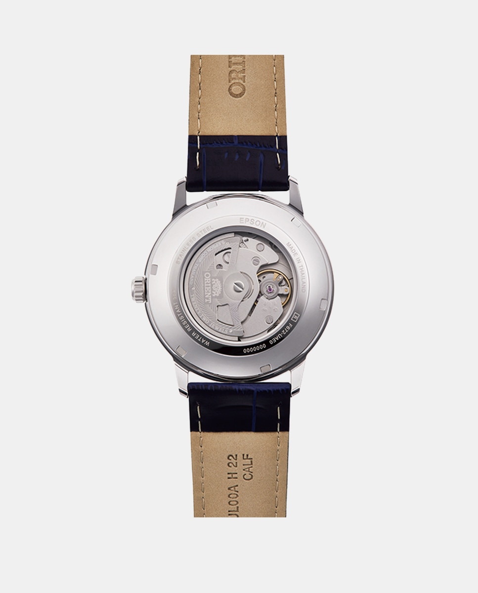 Reloj de hombre ORIENT Contemporary RA-AC0F06L10B automático de piel - Azul Azul-3