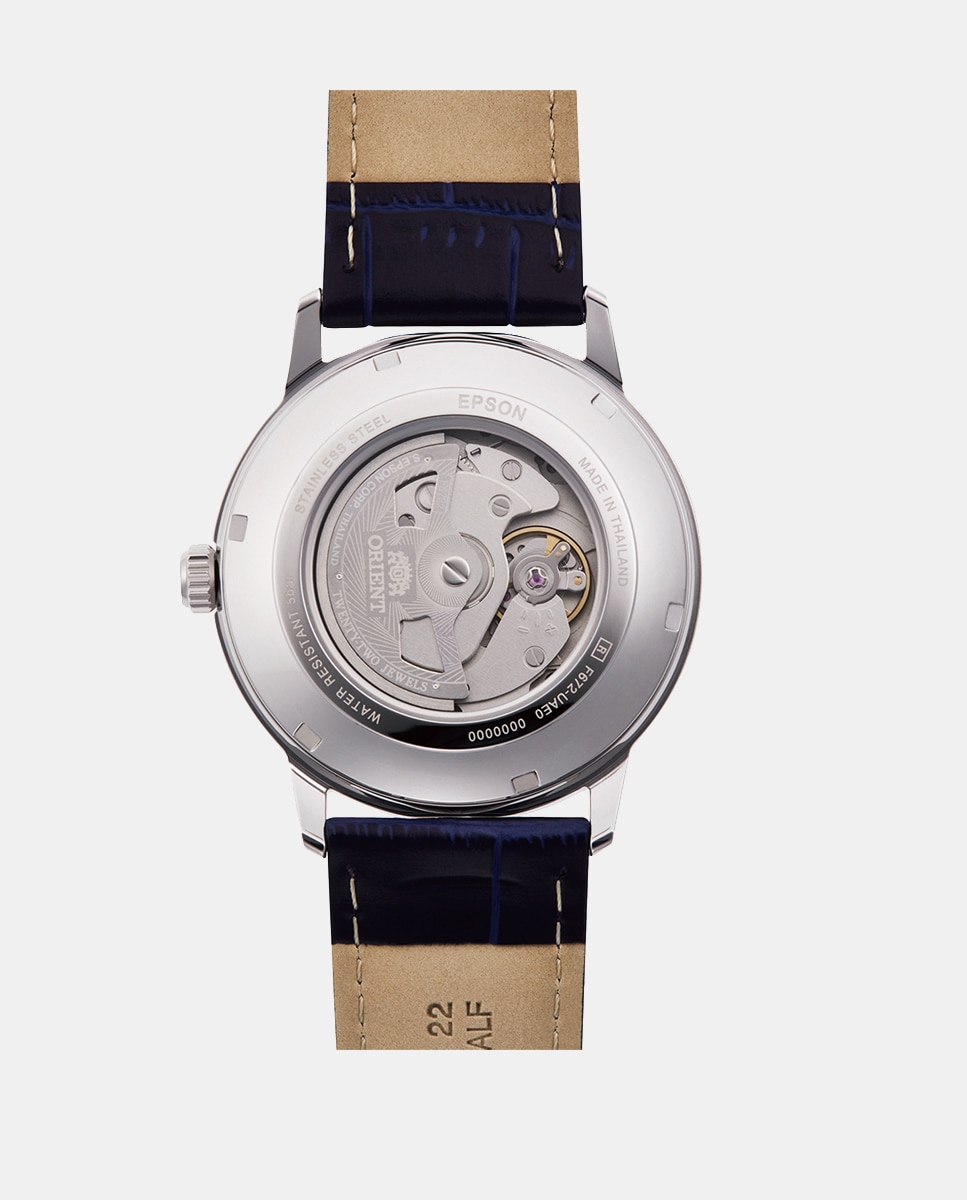 Reloj de hombre ORIENT Contemporary RA-AC0F06L10B automático de piel - Azul Azul-4