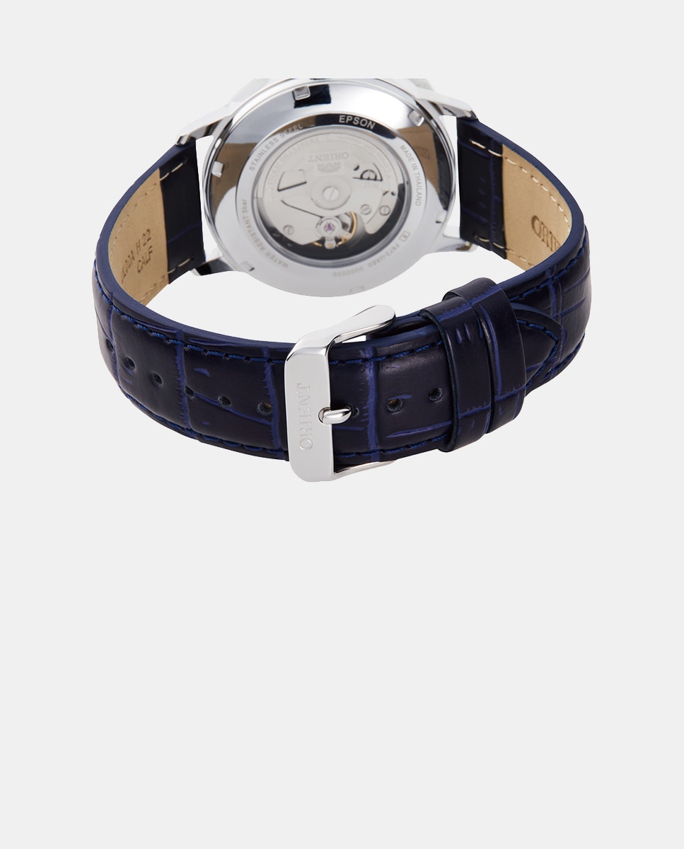 Reloj de hombre ORIENT Contemporary RA-AC0F06L10B automático de piel - Azul Azul-5