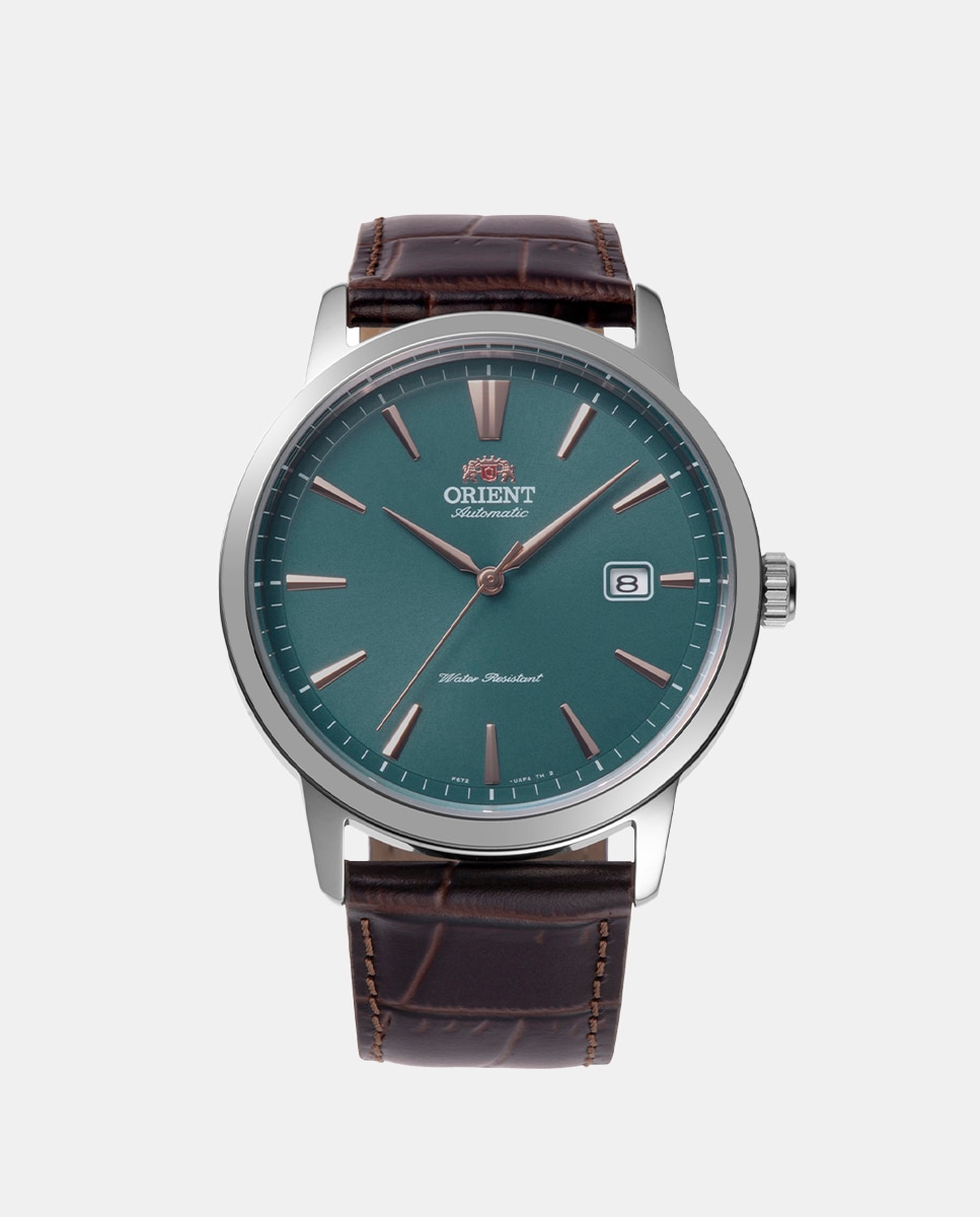 Orient - Reloj de hombre Contemporary RA-AC0F13E30B automático de piel.