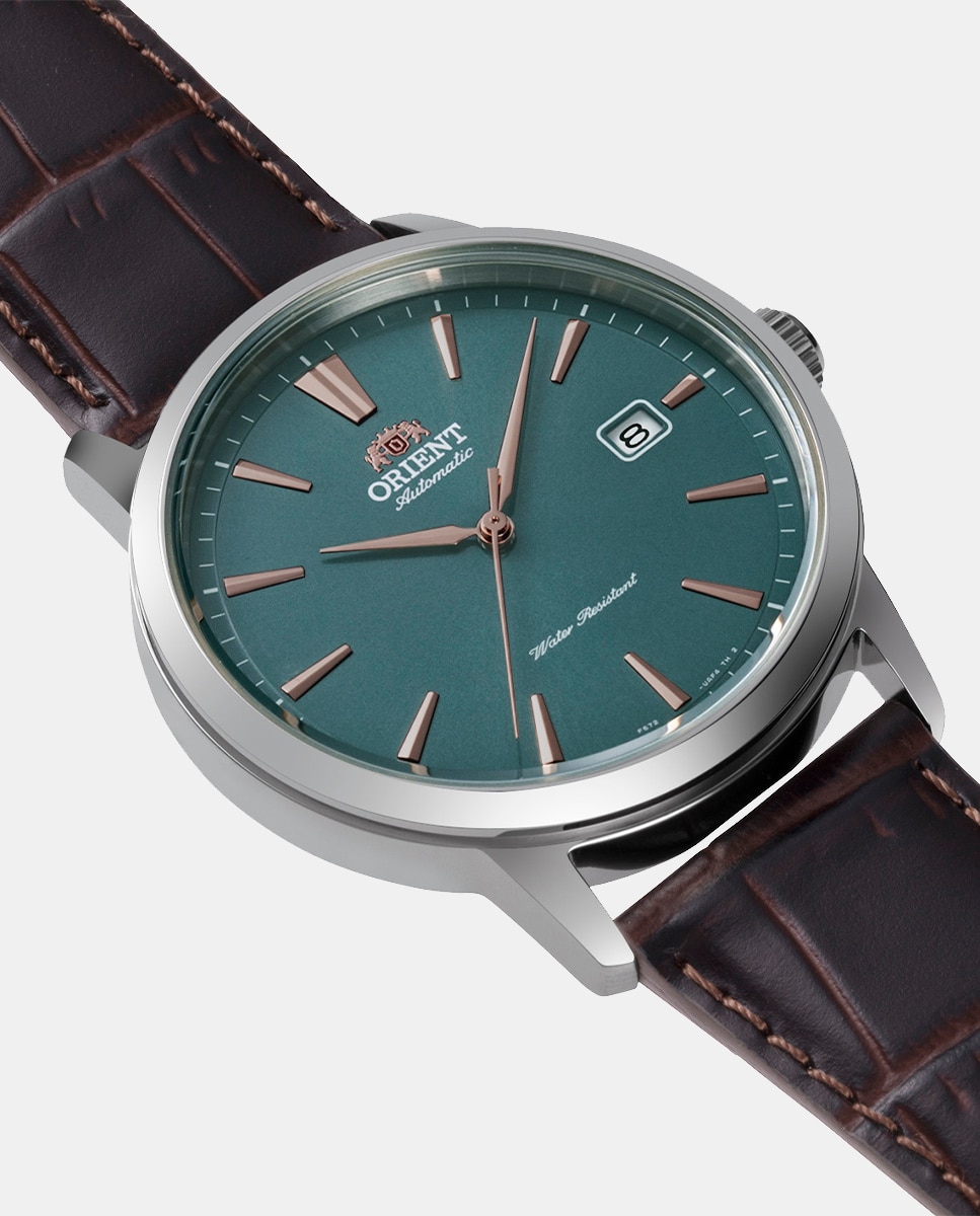Reloj de hombre Contemporary RA-AC0F13E30B automático de piel - Orient - Verde Verde-2