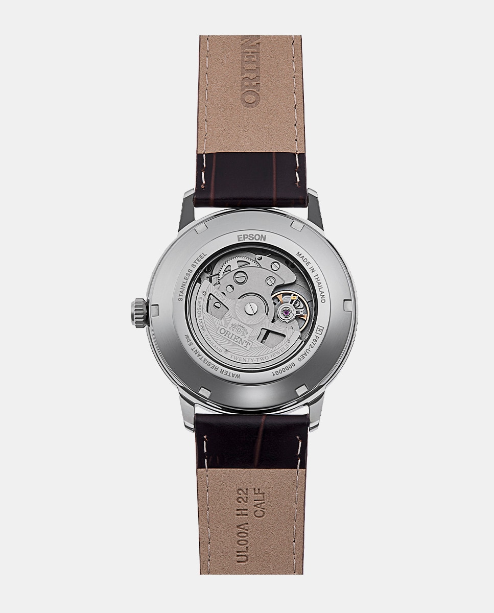 Reloj de hombre Contemporary RA-AC0F13E30B automático de piel - Orient - Verde Verde-3