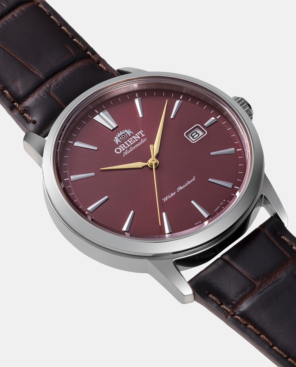 Reloj de hombre Contemporary RA-AC0F15R30B automático de piel - Orient - Granate Granate-2