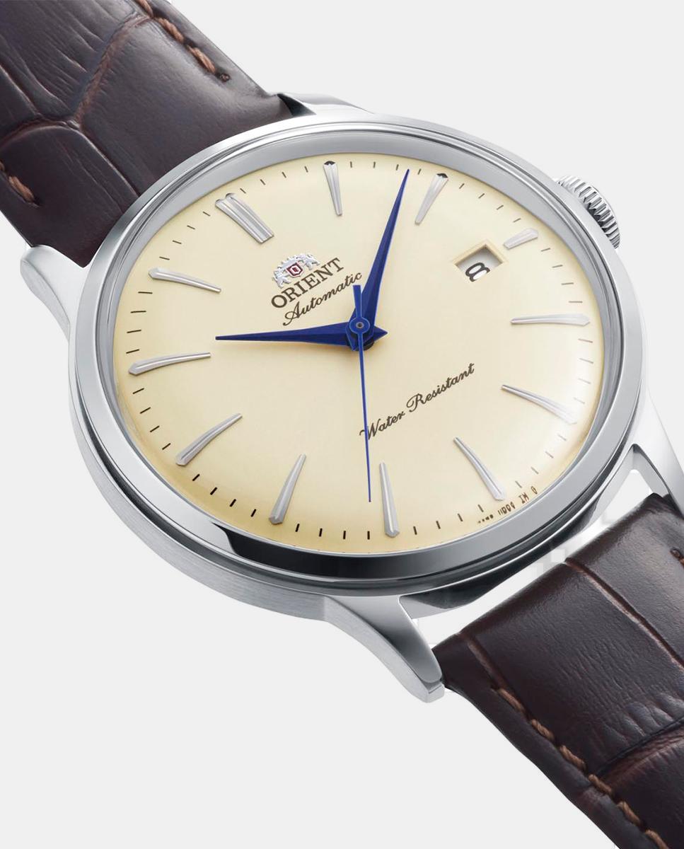 Reloj de hombre Orient Classic RA-AC0033Y30B Automático de piel - Crema Crema-2
