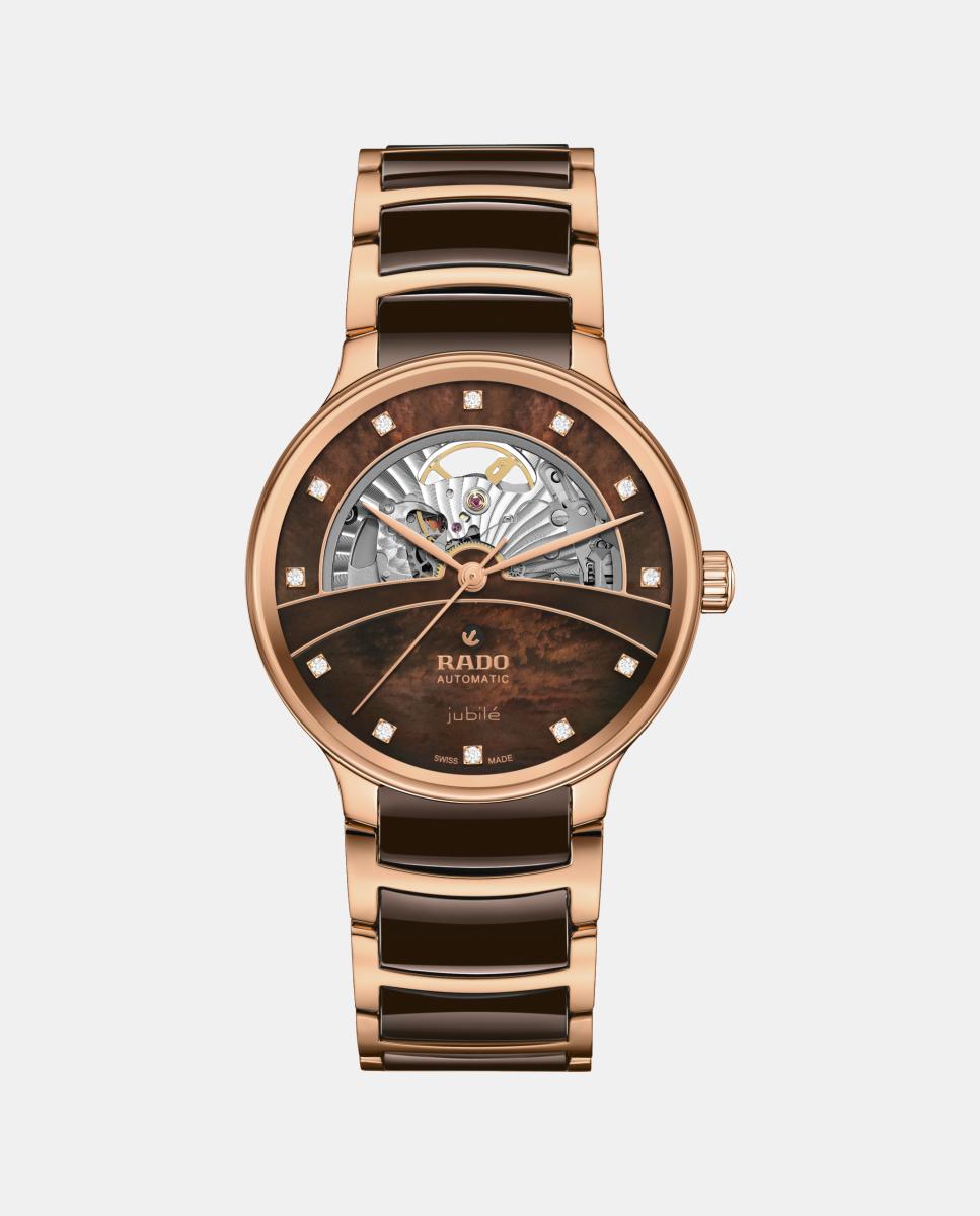 Reloj Centrix R30028902 de acero y cerámica - Rado - Marrón Marrón-1