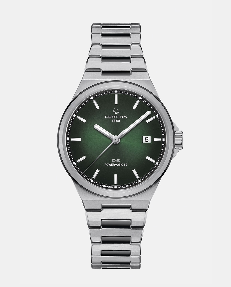 Imagen 0 de Reloj hombre DS 7 C0434072209100 Powermatic automático acero Verde