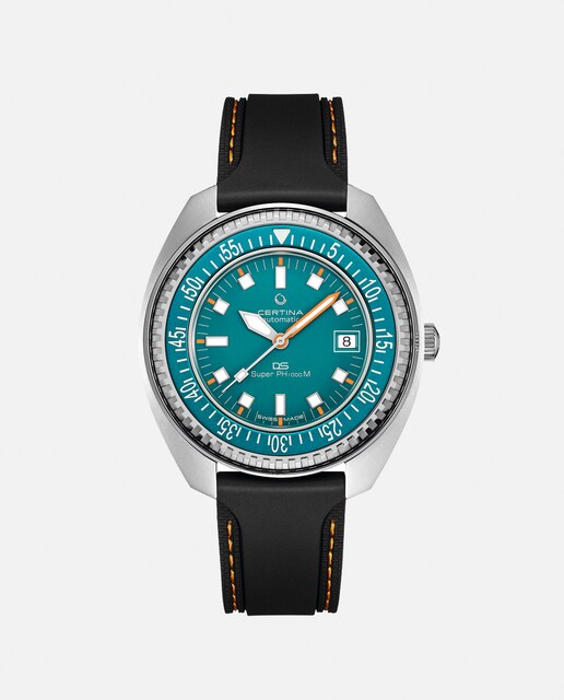 Reloj de hombre DS PH1000M C0249071704110 Automático de silicona negro