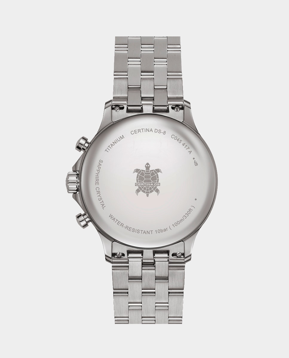 Reloj de hombre DS8 C0454174401100 cronógrafo de acero gris Gris-2