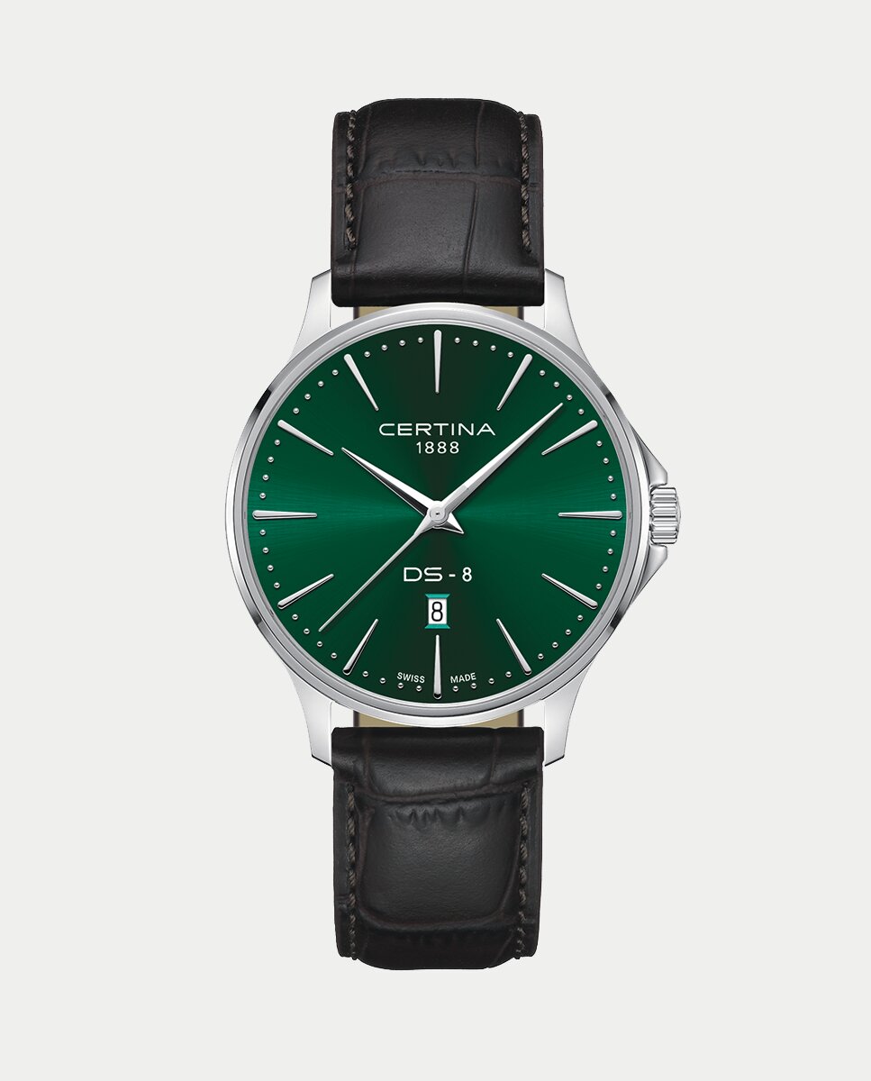 Imagen 0 de Reloj de hombre DS-8 C0454101609100 de piel marrón Verde