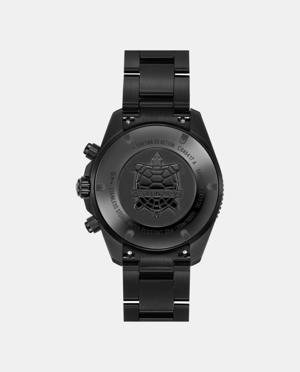 Reloj de hombre DS Action C0484173320100 cronógrafo de acero - Certina - Negro Negro-2