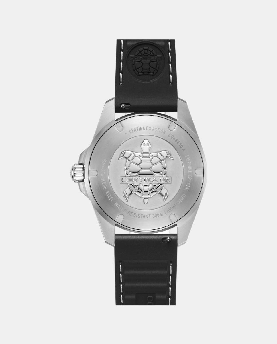 Reloj de hombre DS Action C0484101705100 de caucho - Certina - Negro Negro-2