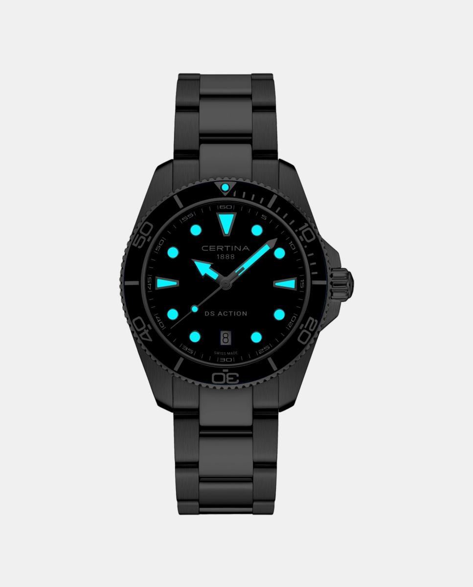 Imagen 5 de Reloj de hombre DS Action C0484101104100 de acero - Certina - Azul Azul