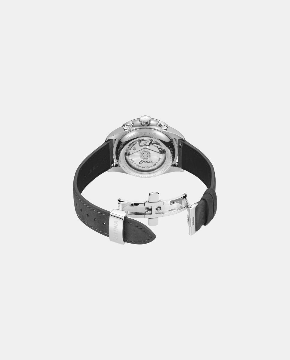 Reloj de hombre Ds-1 Chrono C0294621601100 automático de piel - Certina - Blanco Blanco-3
