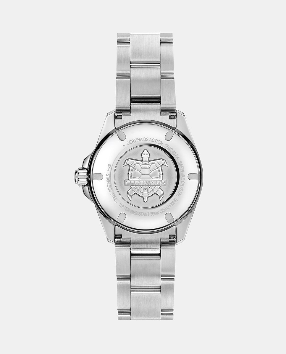 Reloj de mujr DS Action Diver C0320071105100 automático de acero - Certina - Negro Negro-4