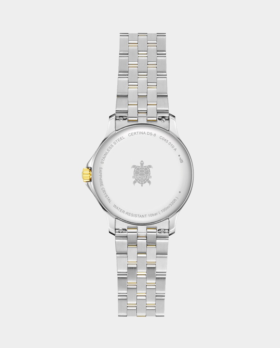 Reloj de mujer DS( C0450102203100 de acero gris - Certina - Blanco Blanco-2
