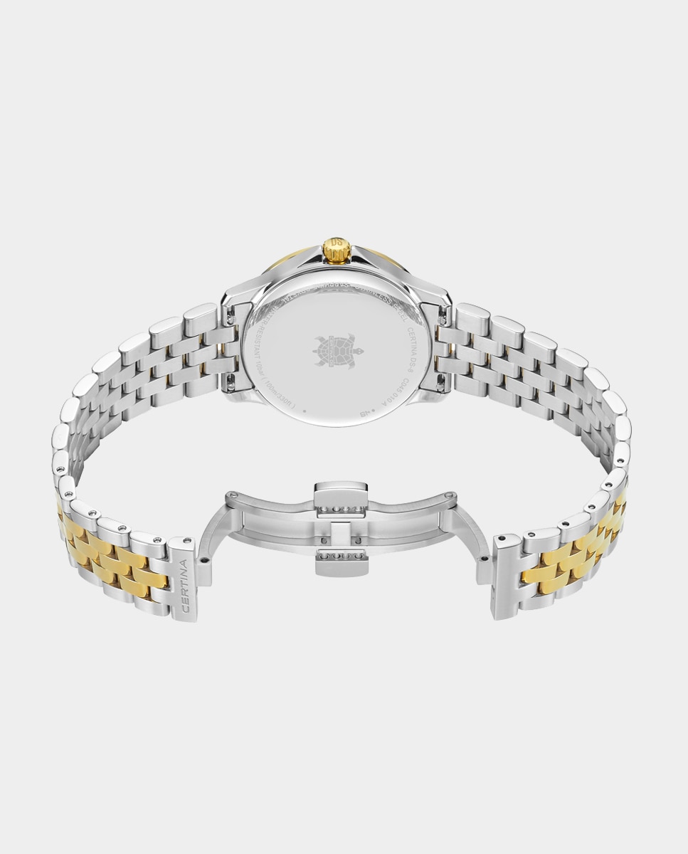 Reloj de mujer DS( C0450102203100 de acero gris - Certina - Blanco Blanco-3