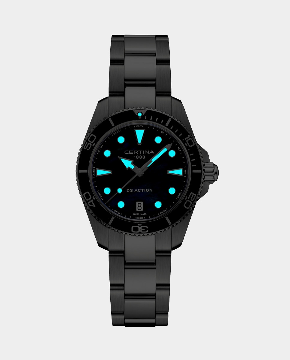 Reloj de mujer DS Action C0482101112100 de acero - Certina - Negro Negro-5