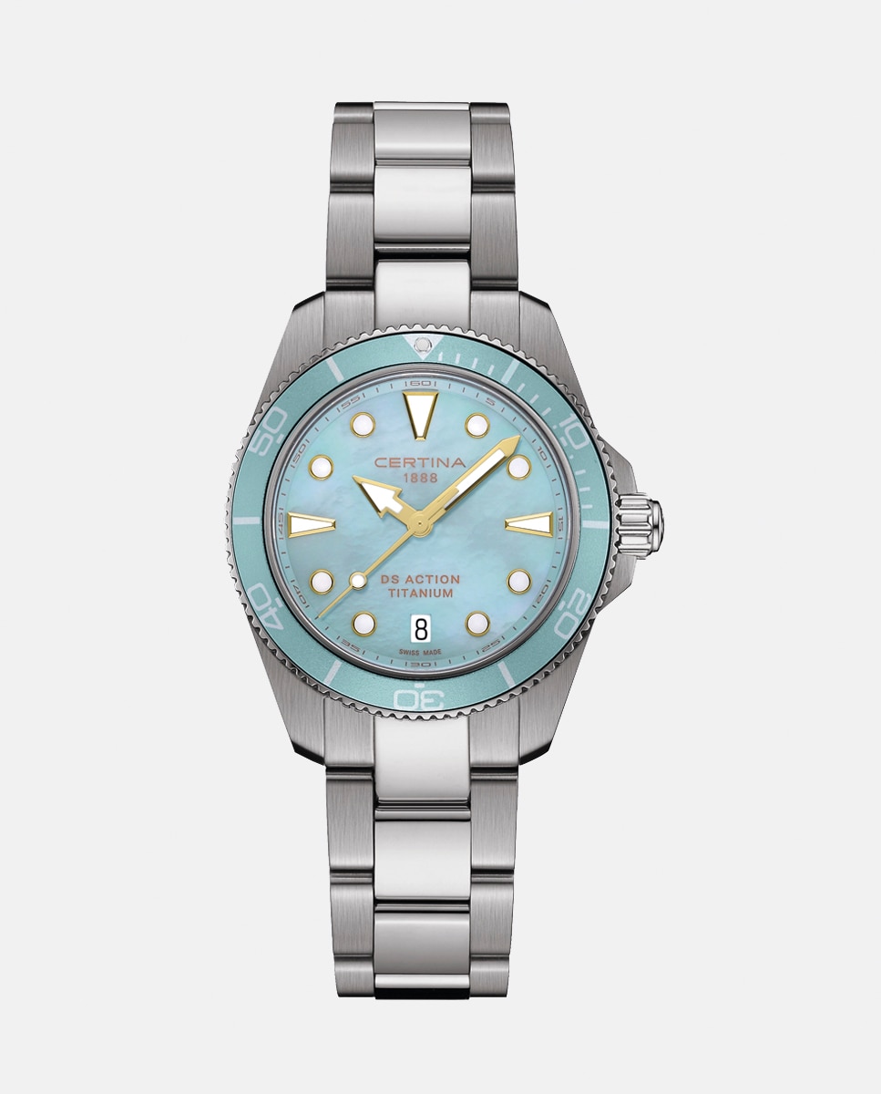 Reloj de mujer DS Action C0482104413100 de titanio - Certina - Azul Azul-1