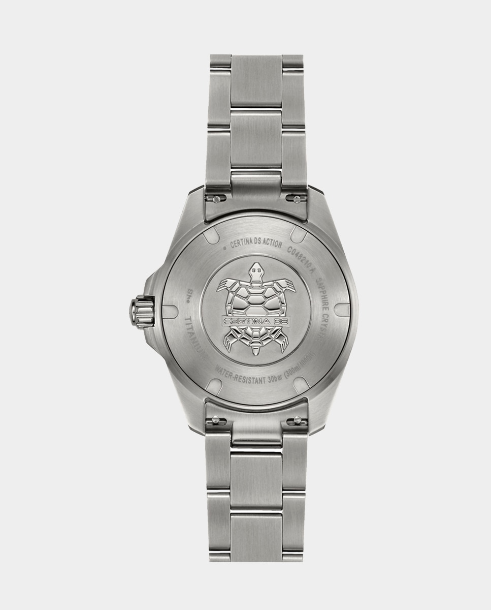 Reloj de mujer DS Action C0482104413100 de titanio - Certina - Azul Azul-2